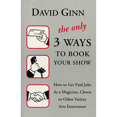 Only 3 Ways to Book Your Show (image for) Only 3 Ways to Book Your Show