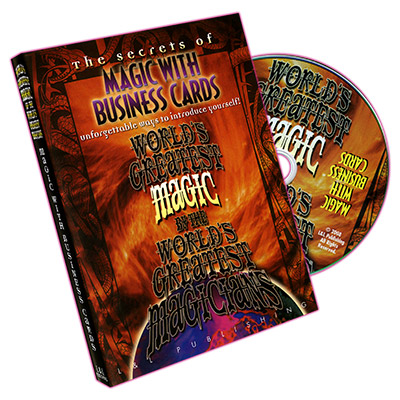 Magic With Business Cards - World's Greatest Magic (image for) Magic With Business Cards - World's Greatest Magic