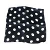 Silk - Spotted - Black W/White Spots - 9" (image for) Silk - Spotted - Black W/White Spots - 9"